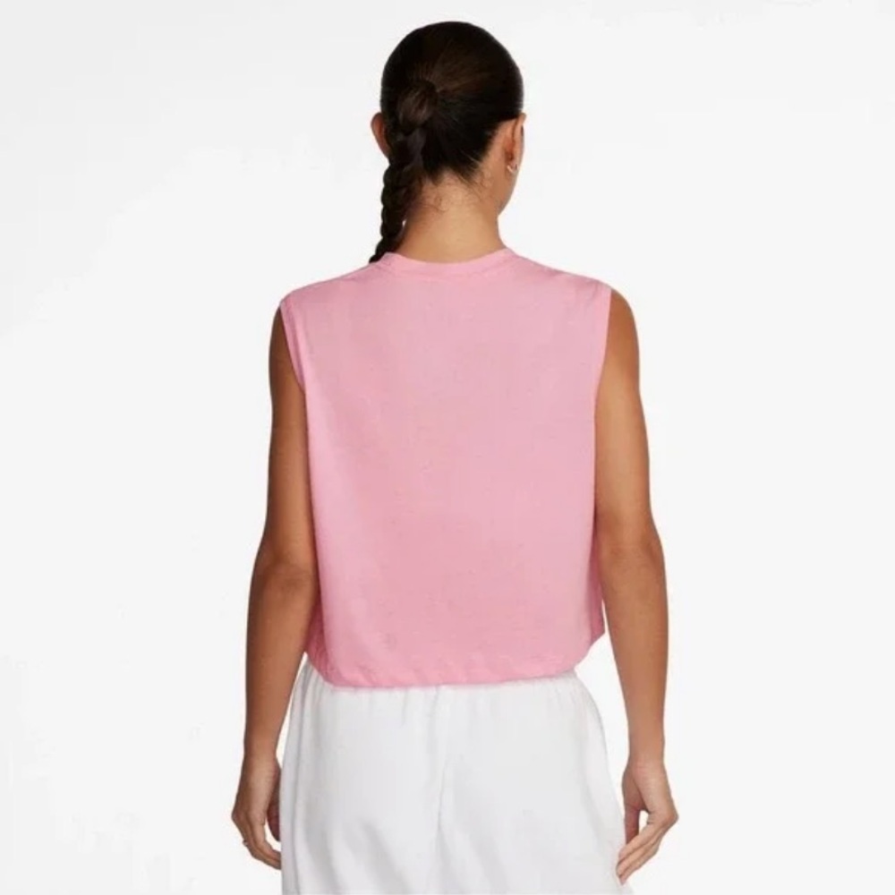 Nike Women's Pink Muscle Tee Size XSmall - Picture 2 of 6